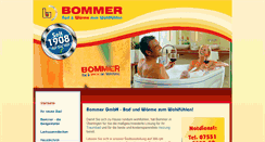 Desktop Screenshot of bommer-gmbh.de